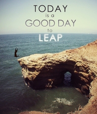 Today is a Good day to leap